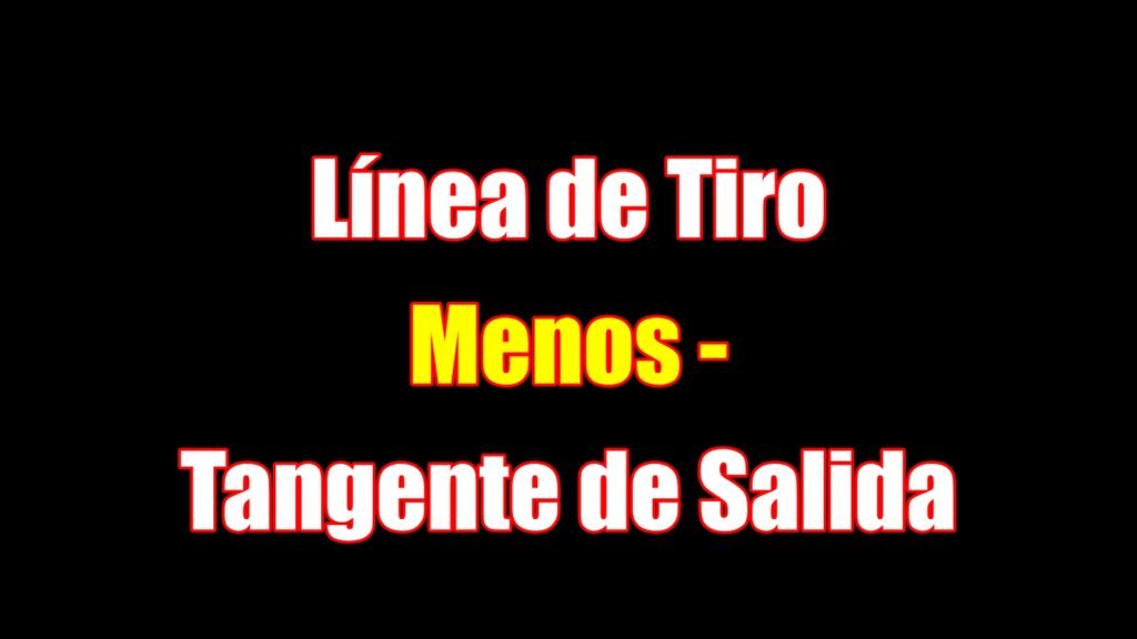 Fórmula del Tome de Bola