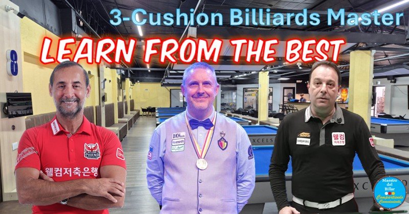 3-Cushion Billiards Master