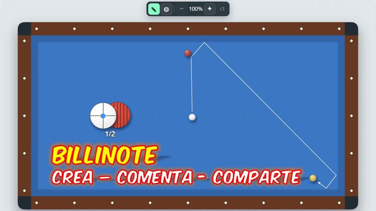 BilliNote - Crea - Comenta - Comparte - Jugadas de Billar