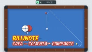 BilliNote - Crea - Comenta - Comparte - Jugadas de Billar