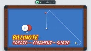 BilliNote - Create - Comment - Share - Billiards Memories