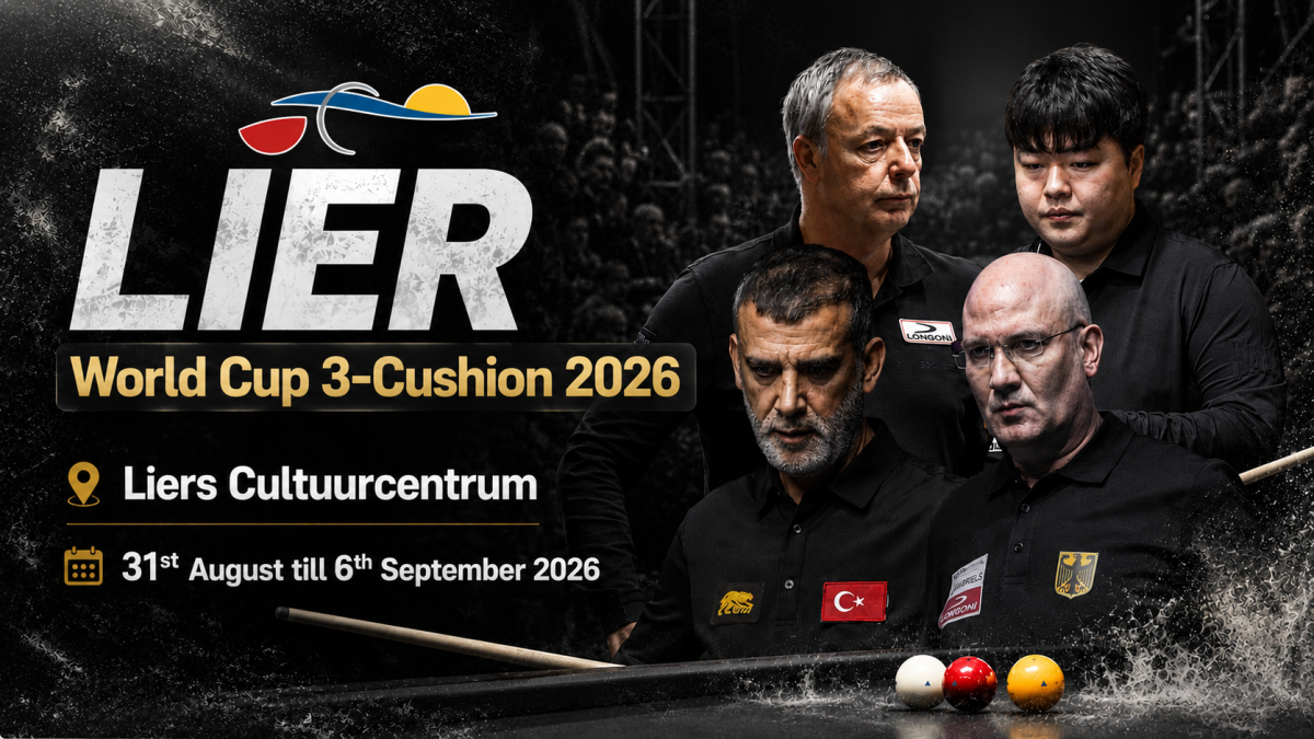 Copa Mundo de Billar Tres Bandas Lier 2026