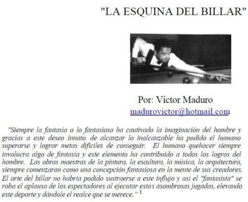 Billar Artístico