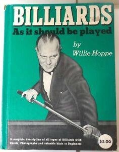 Billiard As It Should Be Played
