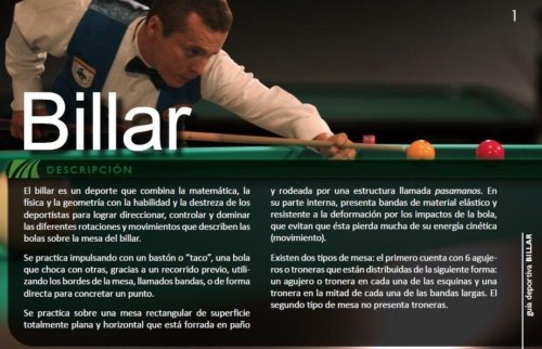 Guía Deportiva Billar