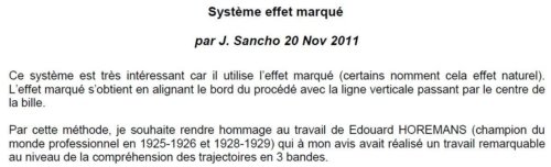 Systeme Effet Marque